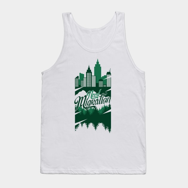 need migration to camping Tank Top by daizzy